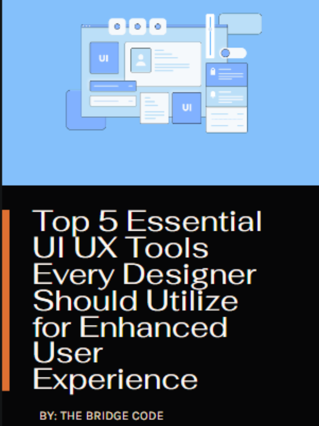 Top 5 Essential UI UX Tools  for Enhanced UX
