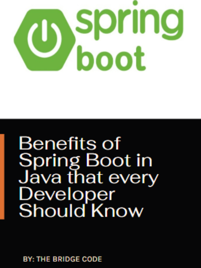 Benefits of Spring Boot in Java that Developer Should Know